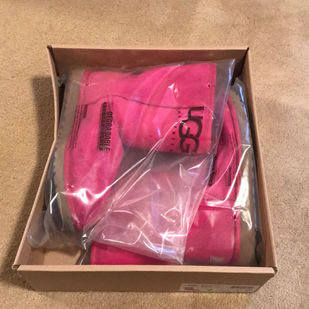 Pink ugg boots